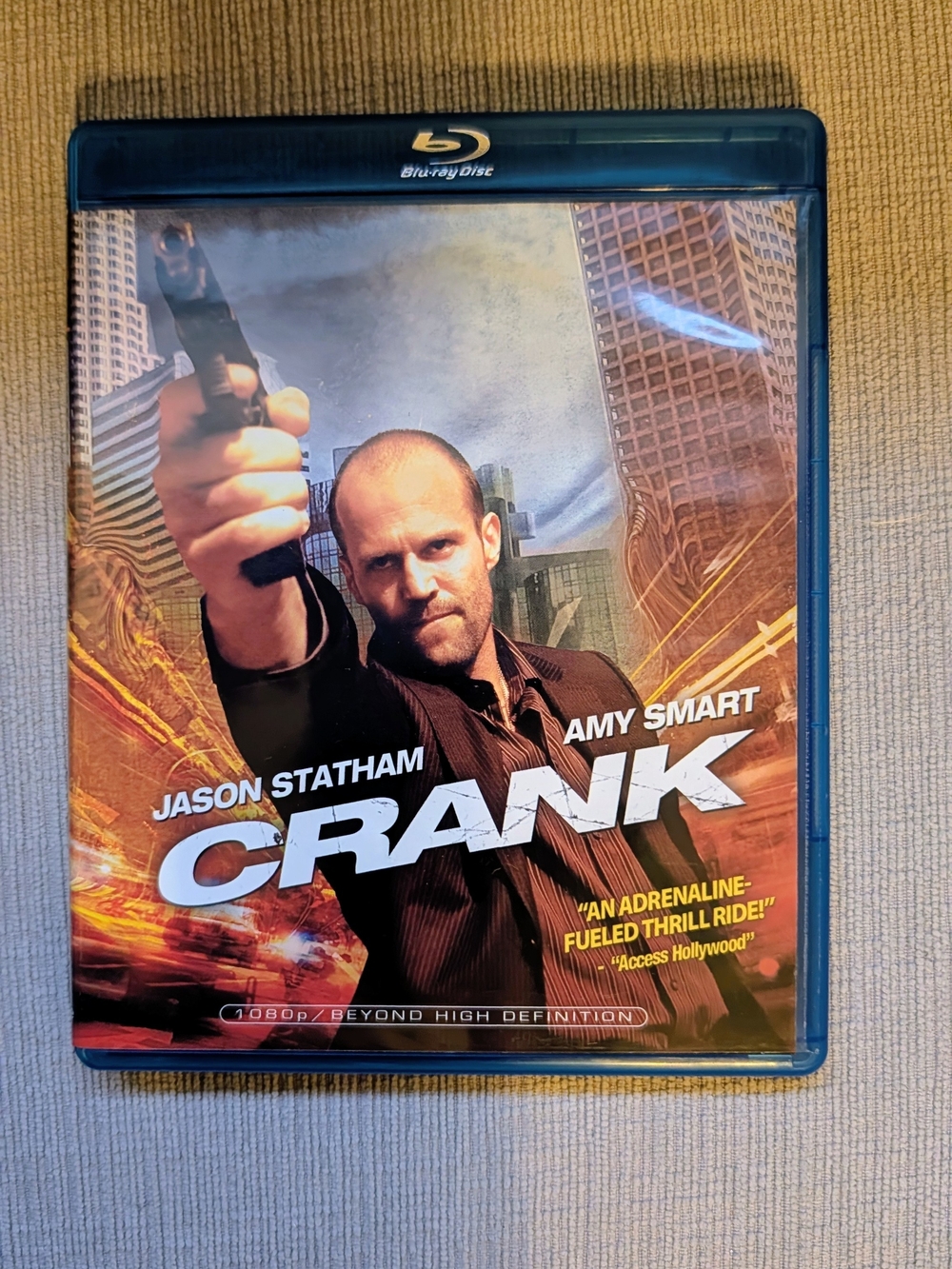Crank Blu-ray Disc DVD Movie